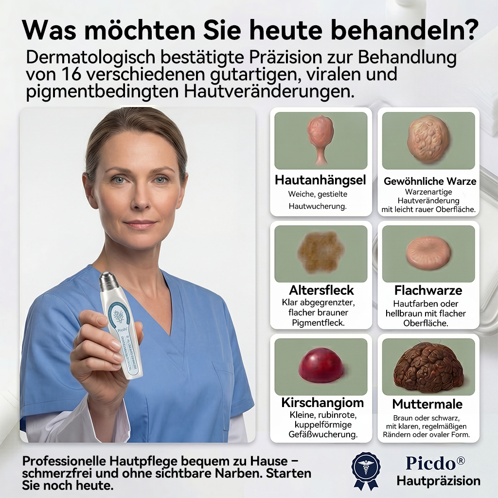 Offizieller Markenstore |🍟𝑷𝑖𝒄𝐝𝐨® 7-𝑻𝒂𝒈𝒆 𝑯𝒂𝒖𝒕𝒂𝒏𝒉ä𝒏𝒈𝒔𝒆𝒍- & 𝑭𝒍𝒆𝒄𝒌𝒆𝒏𝒆𝒏𝒕𝒇𝒆𝒓𝒏𝒆𝒓(Schmerzfreier Rollerball – Keine Narbenbildung)🥙