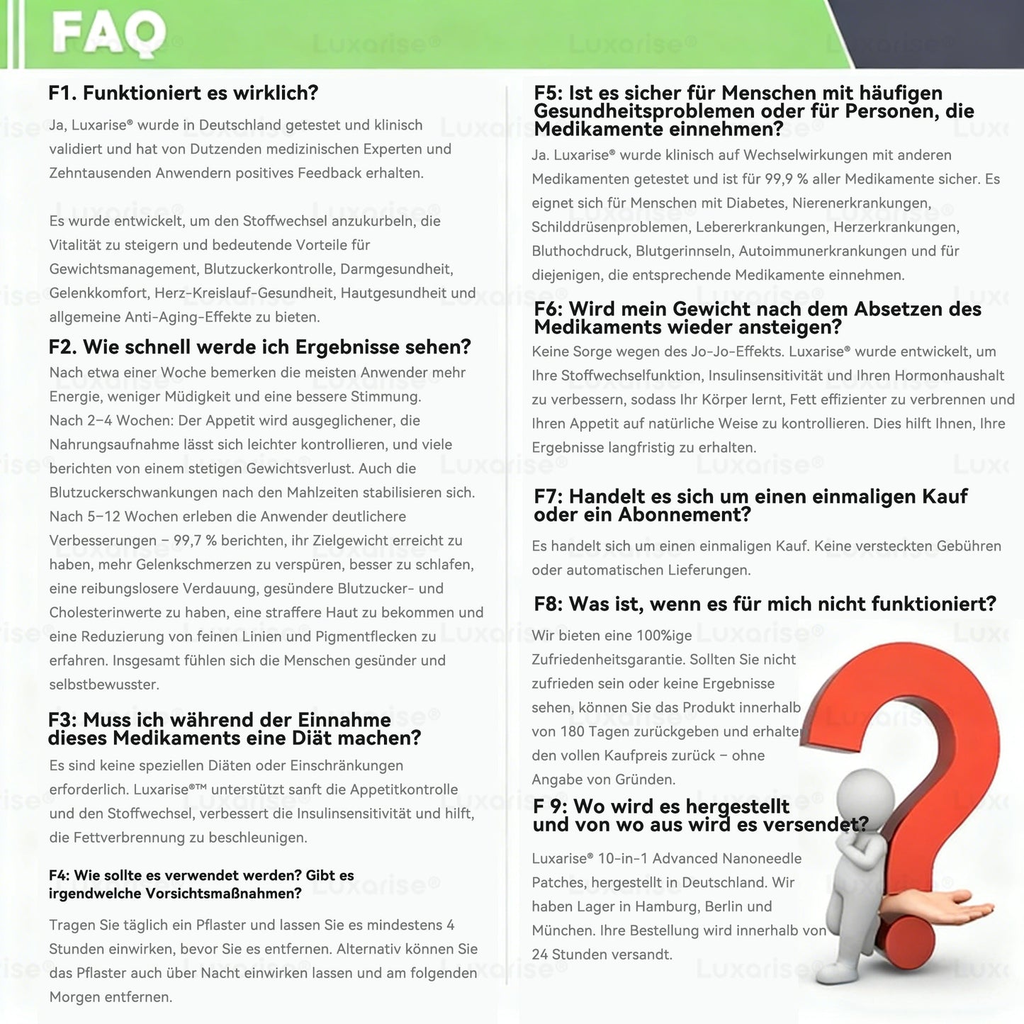 ✅👩‍🔬Einmal täglich, sichtbare Veränderungen in 7 Tagen Luxarise® Moringa · Berberin 10-in-1 fortschrittliches Nano-Mikronadel-Pflaster  Übergewicht, Diabetes, Schlafapnoe und Gelenkprobleme