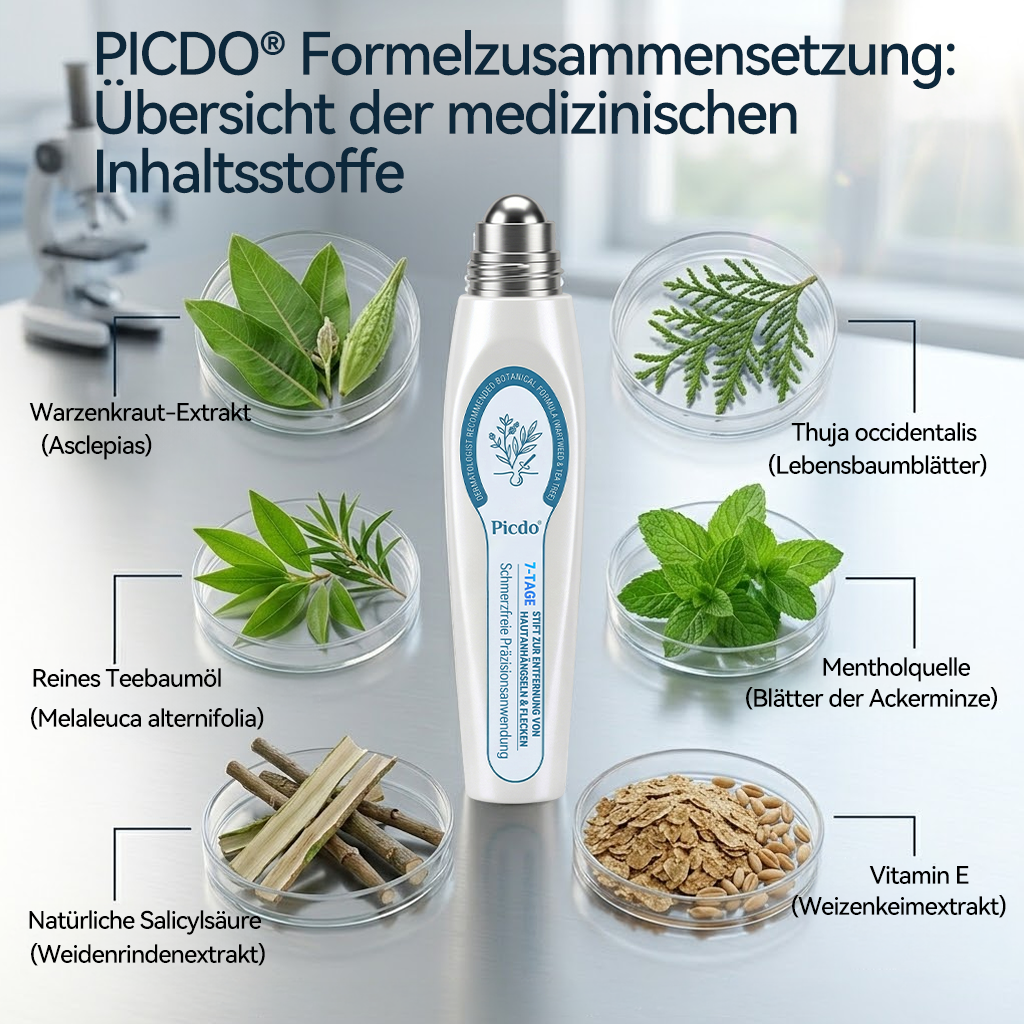 Offizieller Markenstore |🍟𝑷𝑖𝒄𝐝𝐨® 7-𝑻𝒂𝒈𝒆 𝑯𝒂𝒖𝒕𝒂𝒏𝒉ä𝒏𝒈𝒔𝒆𝒍- & 𝑭𝒍𝒆𝒄𝒌𝒆𝒏𝒆𝒏𝒕𝒇𝒆𝒓𝒏𝒆𝒓(Schmerzfreier Rollerball – Keine Narbenbildung)🥙