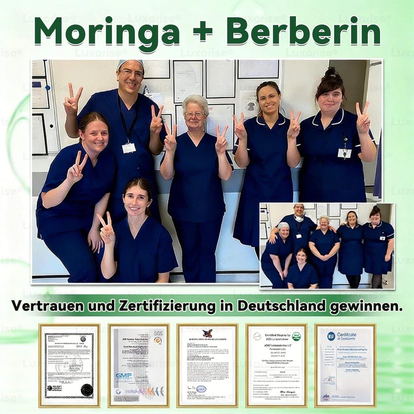 ✅👩‍🔬Einmal täglich, sichtbare Veränderungen in 7 Tagen Luxarise® Moringa · Berberin 10-in-1 fortschrittliches Nano-Mikronadel-Pflaster  Übergewicht, Diabetes, Schlafapnoe und Gelenkprobleme