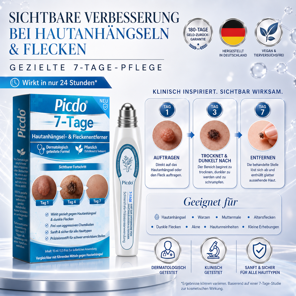 Offizieller Markenstore 🥇 𝑷𝑖𝒄𝐝𝐨® 7-𝑻𝒂𝒈𝒆 𝑯𝒂𝒖𝒕𝒂𝒏𝒉ä𝒏𝒈𝒔𝒆𝒍- & 𝑭𝒍𝒆𝒄𝒌𝒆𝒏𝒆𝒏𝒕𝒇𝒆𝒓𝒏𝒆𝒓(Schmerzfreier Rollerball – Keine Narbenbildung)❄️